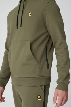 Bail-Felpa Verde Con Cappuccio