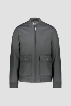 Bomber Grigio In Softshell Melange