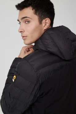Braxton-Giacca Nera Reversibile In Softshell