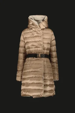 Cappotto Beige Reversibile In Softshell
