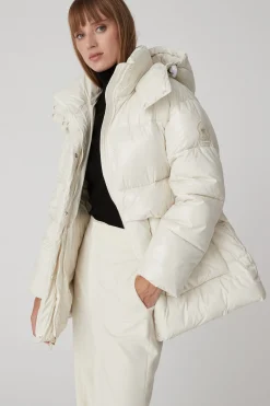 Chamonix-Parka Bianco Da Donna Lab00