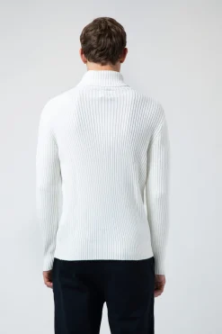 Chris-Maglia Bianca A Collo Alto