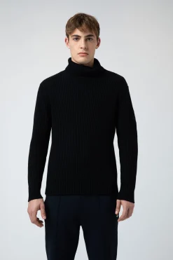 Chris-Maglia Nera A Collo Alto