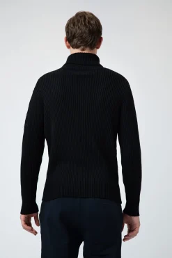 Chris-Maglia Nera A Collo Alto