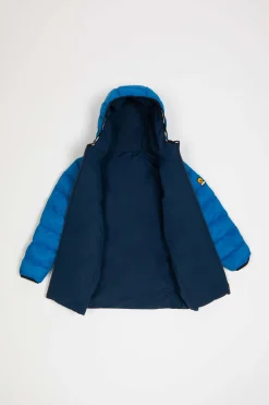 Ciro Boy-Piumino Lungo Reversibile Blu