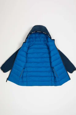 Ciro Boy-Piumino Lungo Reversibile Blu