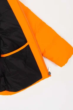 Cooper Boy- Piumino Arancione Con Cappuccio