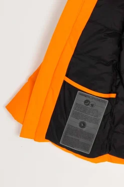 Cooper Boy- Piumino Arancione Con Cappuccio