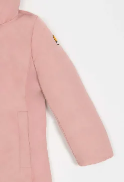 Cruly Girl-Giacca Reversibile Nera E Rosa