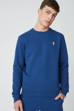 Der-Felpa Bluette Girocollo