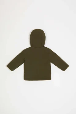 Eliot Baby Boy-Giacca Reversibile Verde E Grigia