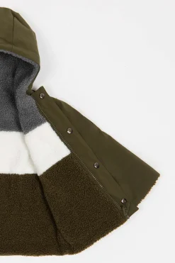 Eliot Baby Boy-Giacca Reversibile Verde E Grigia