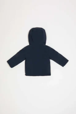 Eliot Baby Boy-Giacca Reversibile Blu E Bordeaux