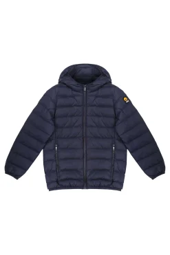 Franklin Boy-Piumino Blu Con Cappuccio