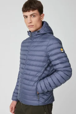 Franklin 2.0-Piumino Azzurro Con Cappuccio