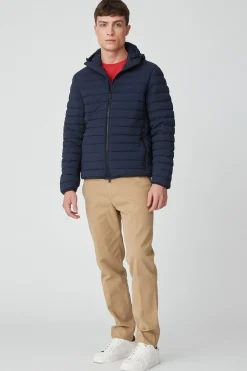 Franklin 2.0-Piumino Blu In Stretch
