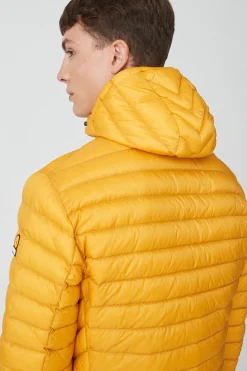 Franklin 2.0-Piumino Giallo Con Cappuccio