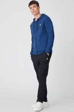 Hazy-Felpa Bluette Con Zip