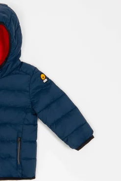 Henry Baby Jr-Giacca Reversibile Rossa E Blu