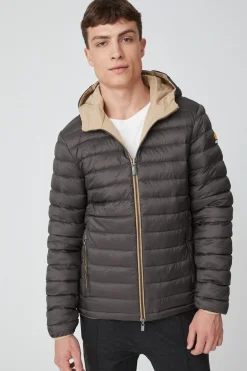 Henry-Piumino Beige E Marrone Reversibile