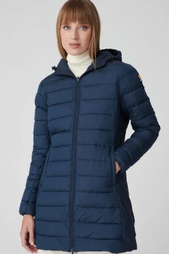 Jusy-Piumino Blu Reversibile