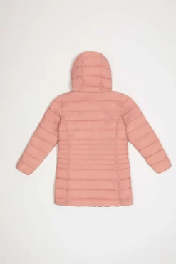 Kalie Girl-Piumino Reversibile Nero E Rosa