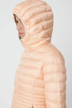 Kalie-Piumino Beige Reversibile In Taffettas