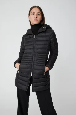 Kalie-Piumino Nero Lungo Reversibile