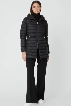 Kalie-Piumino Nero Lungo Reversibile