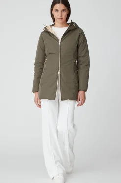 Kalie-Piumino Verde Lungo Reversibile