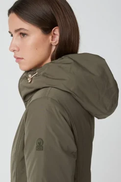 Kalie-Piumino Verde Lungo Reversibile