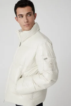 Kibo-Piumino Bianco Full Zip Lab00