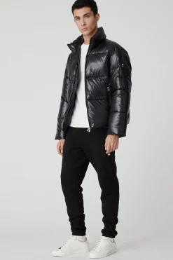 Kibo-Piumino Nero Full Zip Lab00