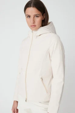 Madeline 2.2-Giacca Corta Beige In Softshell
