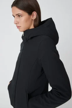 Madeline 2.2-Giacca Corta Nera In Softshell