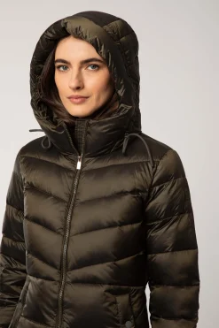 Nadia-Piumino Lungo Verde Militare