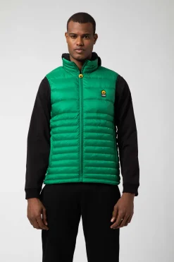 Noll-Gilet Verde Trapuntato