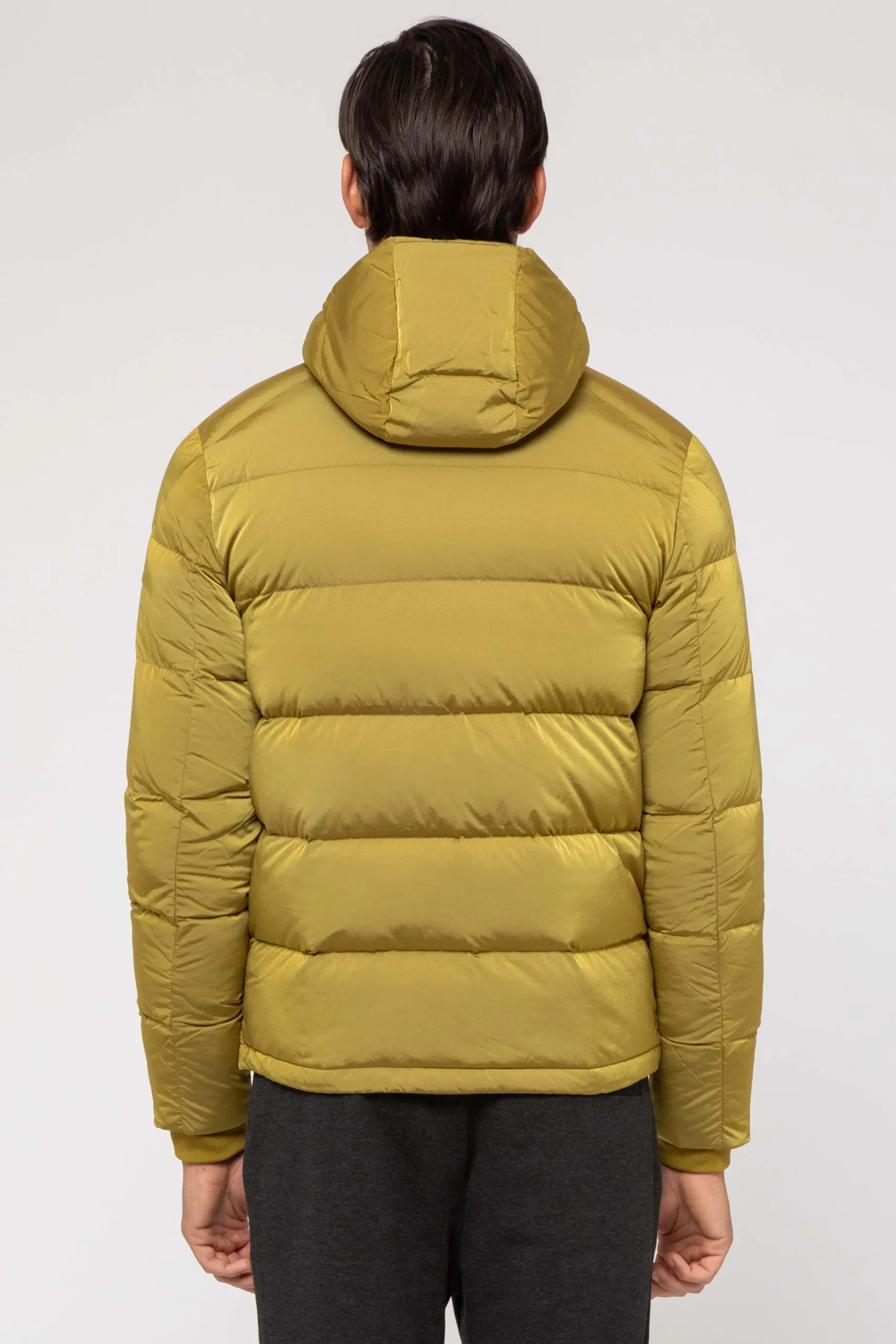 Piumino Giallo Invernale In Tinto Capo