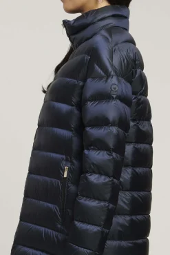Piumino Lungo Blu
