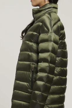Piumino Lungo Verde