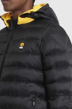Piumino Nero E Giallo Indossabile In 16 Modi
