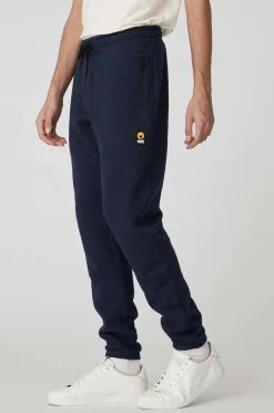 Ronny-Pantaloni Blu In Cotone