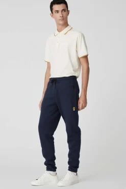Ronny-Pantaloni Blu In Cotone