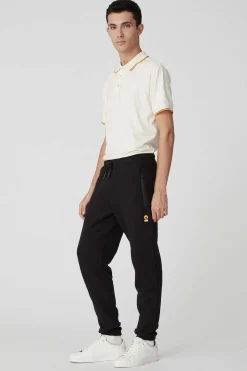 Ronny-Pantaloni Neri In Cotone