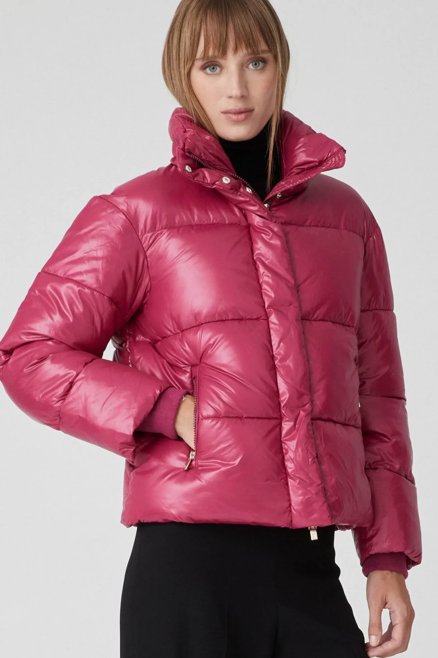 Shira-Piumino Fucsia Full-Zip Lab00