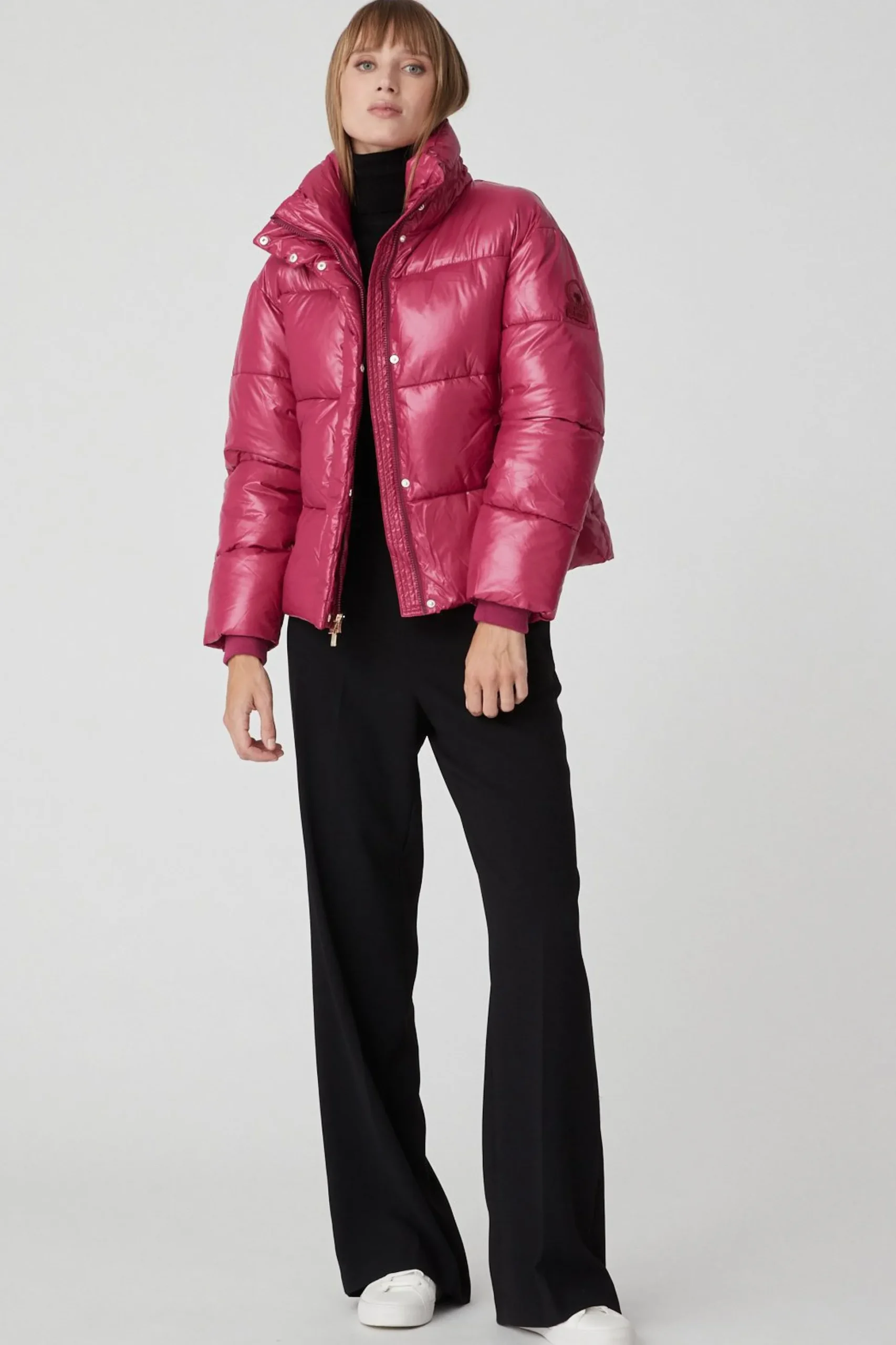 Shira-Piumino Fucsia Full-Zip Lab00