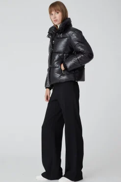 Shira-Piumino Nero Full-Zip Lab00
