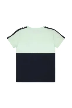 Tanos Boy-T Shirt Blu E Verde Da Bambino